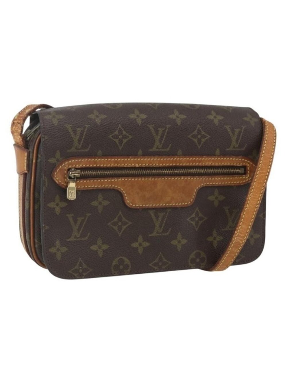 Authentic LOUIS VUITTON Monogram Saint Germain Shoulder Bag M51210 LV